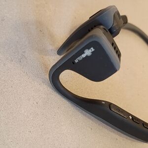 Aftershokz Black Open-Ear Bone Conduction Headphones